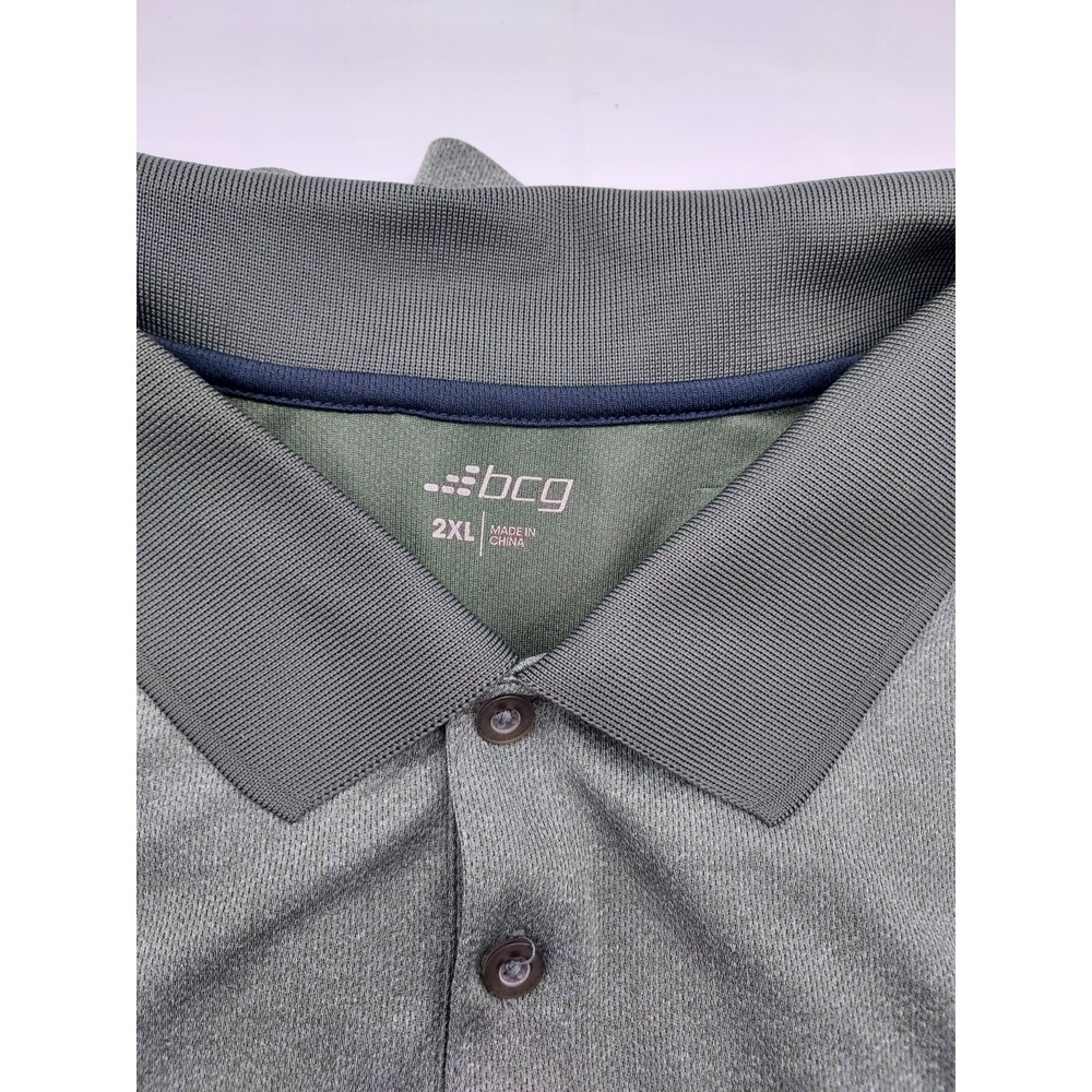 BCG Golf Polo Short‎ Shirt Green Size 2XL Pre-owned excellent condition